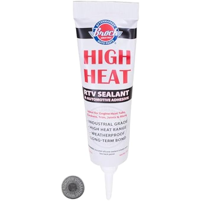 Brock GASOLINE/PETROL ENGINE HEAT TABS WITH HIGH HEAT ADHESIVE - GUARANTEED ACCURATE - CENTER MELTS AT APPROXIMATELY 260F/126C -100 HEAT TABS PER TUBE - Image 4